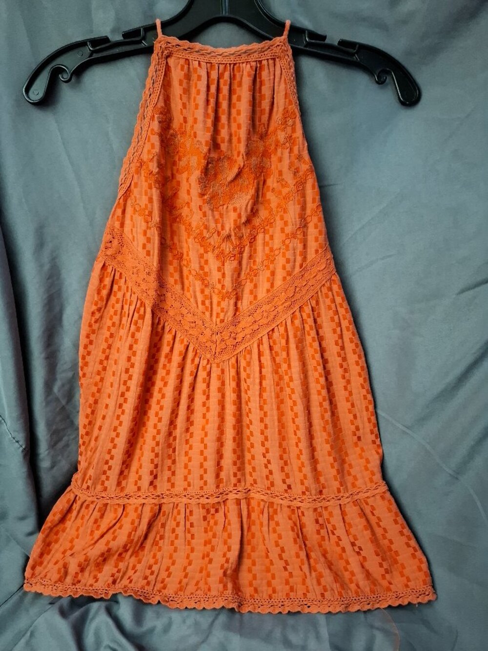 Free People Halter Top ORANGE SIZE XS